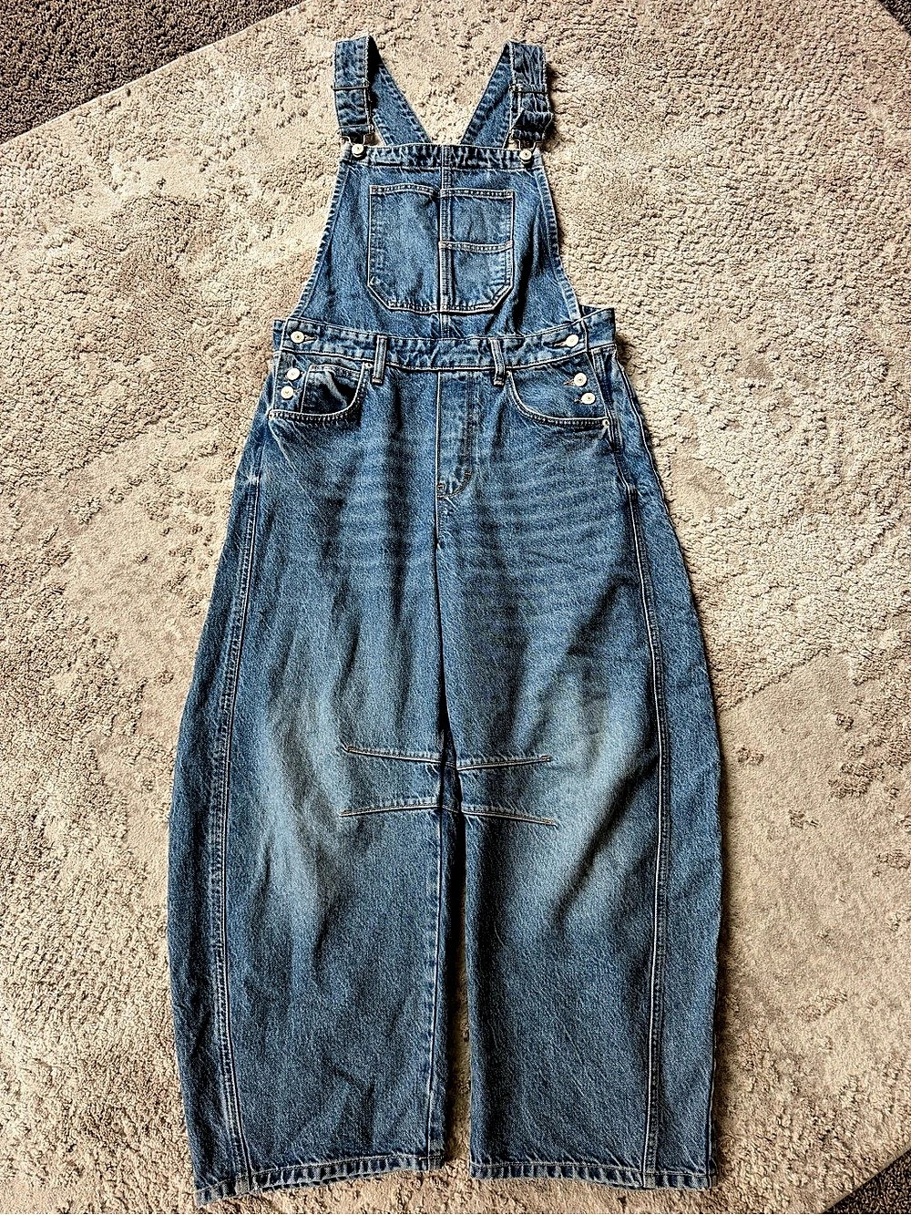 WE THE FREE Good Luck Barrel Overalls